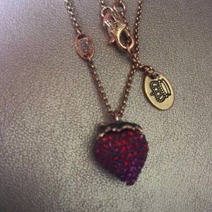 Juicy Couture Strawberry necklace